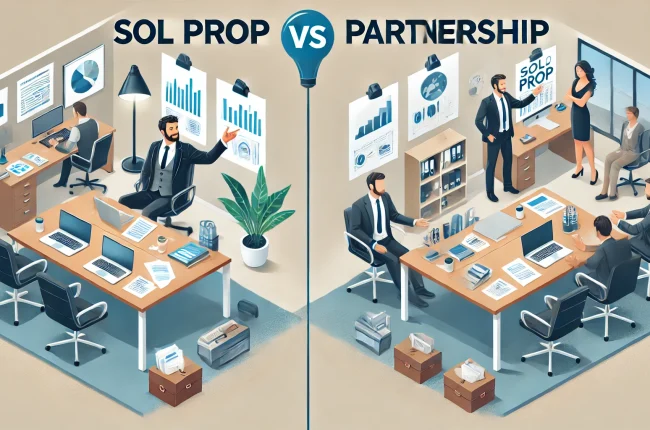 Sol Prop vs Partnership for your business