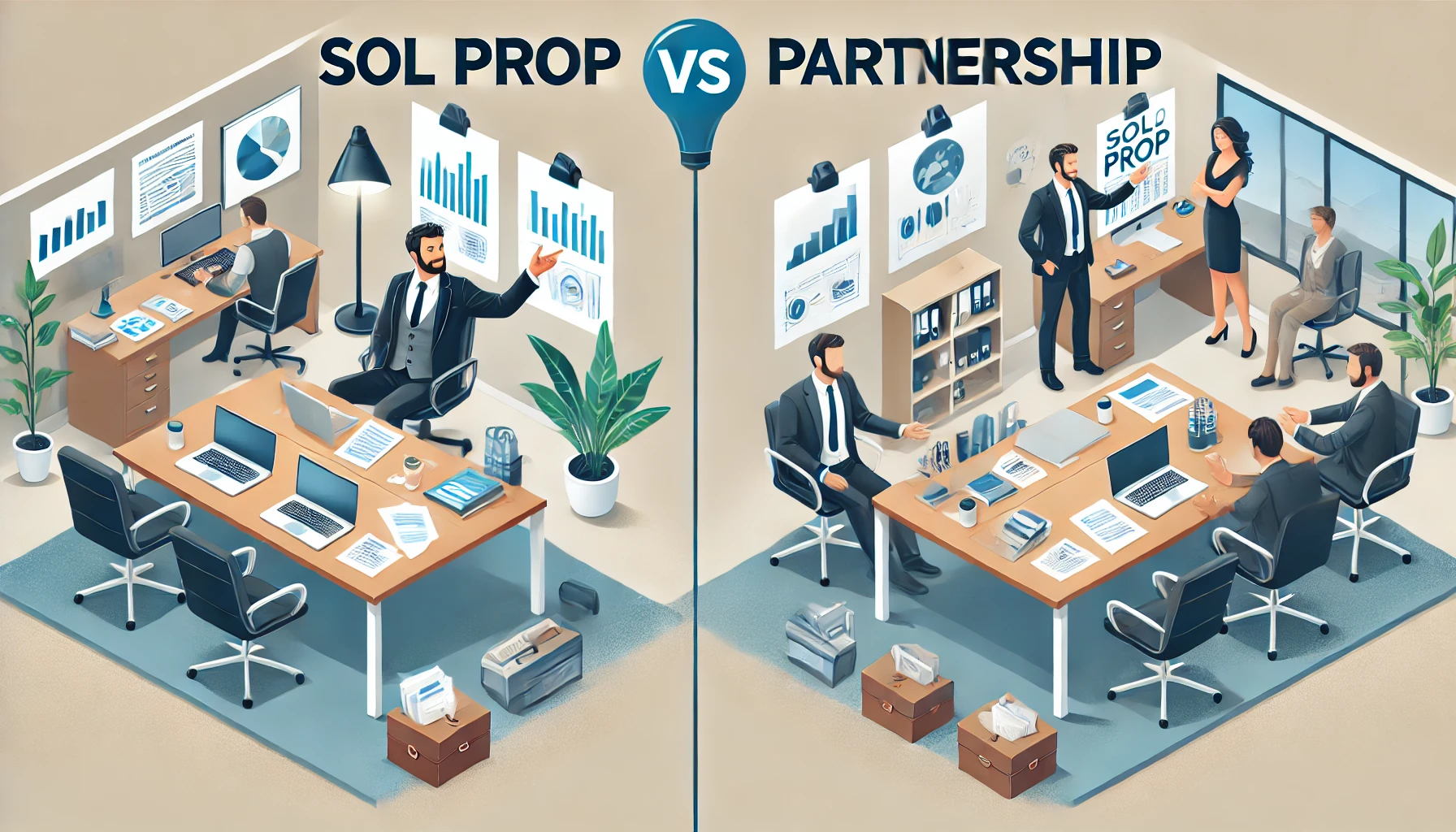 Sol Prop vs Partnership for your business